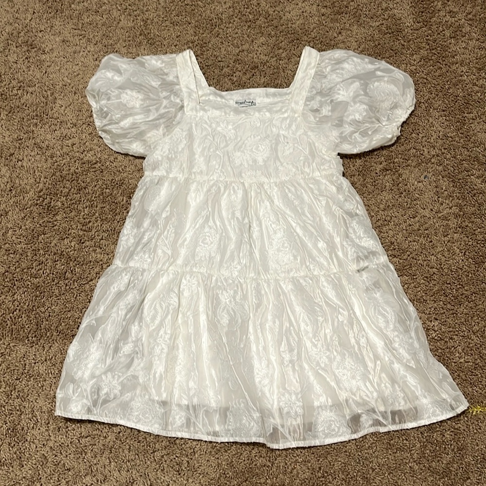 White dress